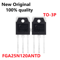 5-10/PCS New Original FGA25N120ANTD FGA25N120 ANTD TO-3P 1200V 25A Induction cooker IGBT single tube  In Stock