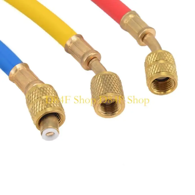 

D84F 800PSI 19 см 1/4 дюйма 5/16 Набор манометров R134a R410a Шланг для заправки холодильного оборудования