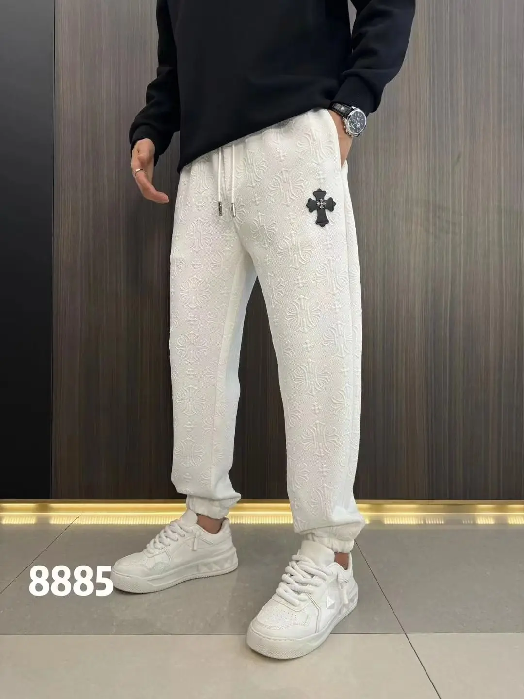 Autumn new men's casual pants fashionable handsome versatile sports leggings loose sweatpants men