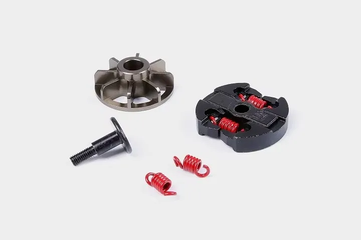 Embrayage à Double ressort avec jeu de base de refroidissement CNC pour 2 temps, adapté à LOSI 5IVE-T DBXL ROVAN KM HPI BAJA 5B 5T
