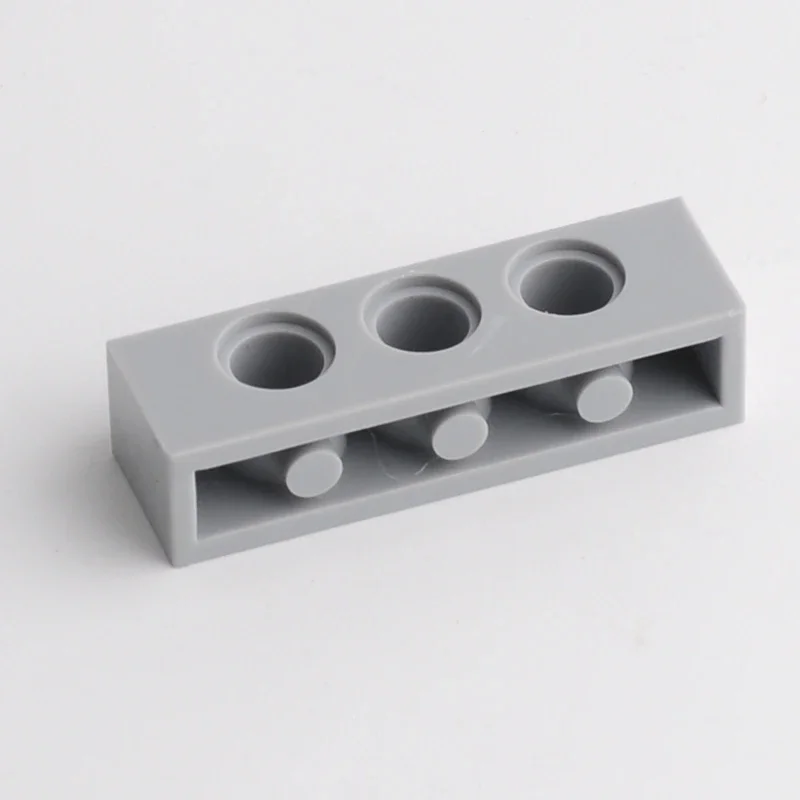 100 قطعة/المجموعة 1x4 مع 3 ثقوب شعاع التكنولوجيا اللبنات أجزاء 3701 التعليمية الجمعية MOC الطوب نموذج اللعب الملحقات