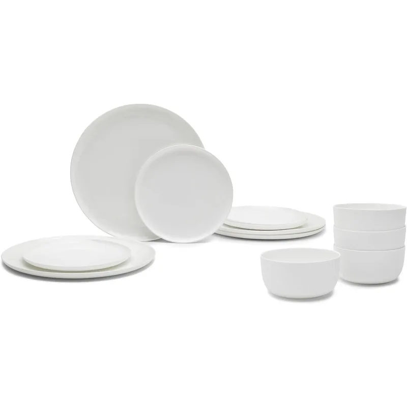 

Base Tableware Porcelain Home Kitchen Essentials Sets Dishware and Dishes Utensils Dinner Set