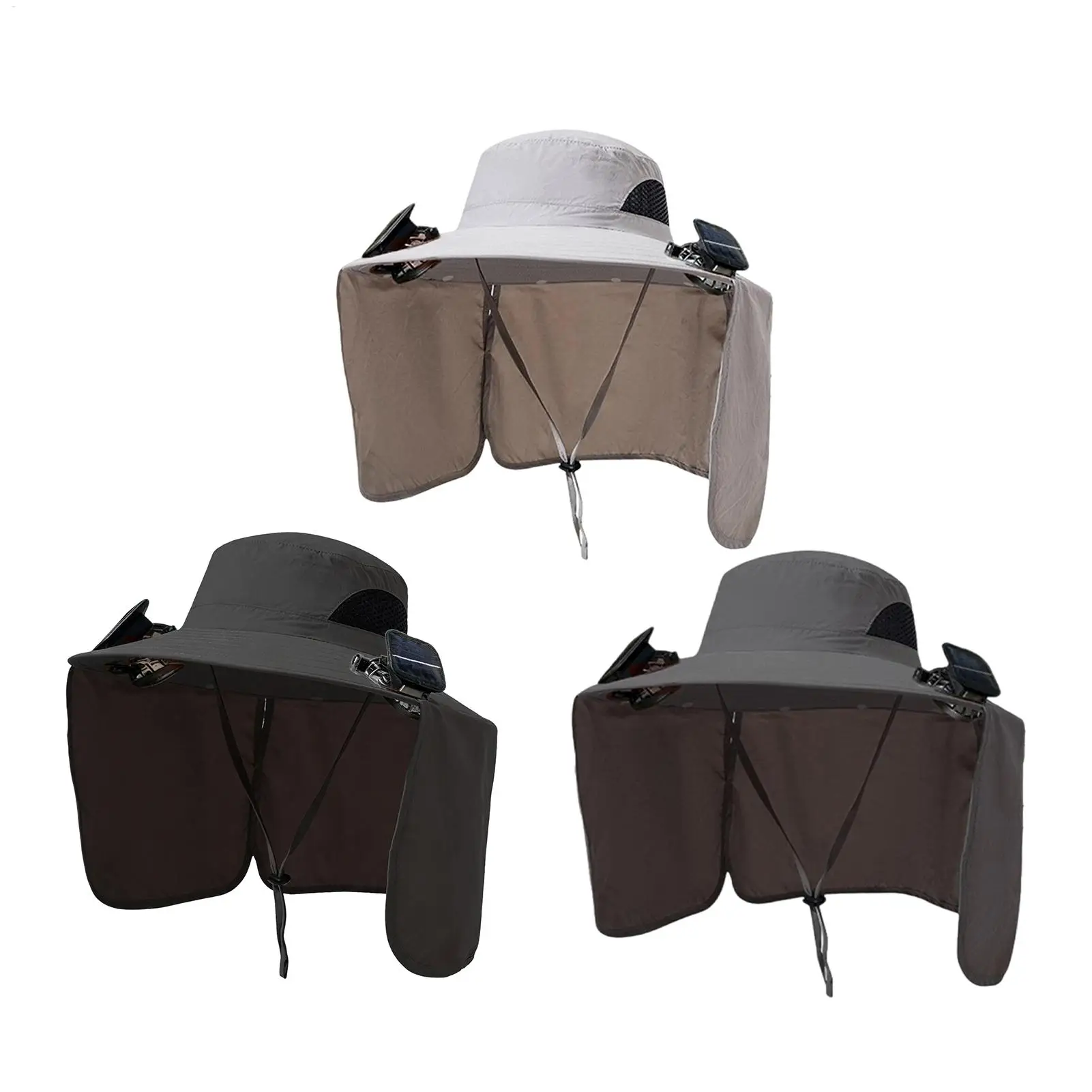 Fisherman Hat Sombrero Hat Summer Men Outdoor Fan Cap multi-purpose Rechargeable Big Wind Power Hat Big Brim Mountaineering