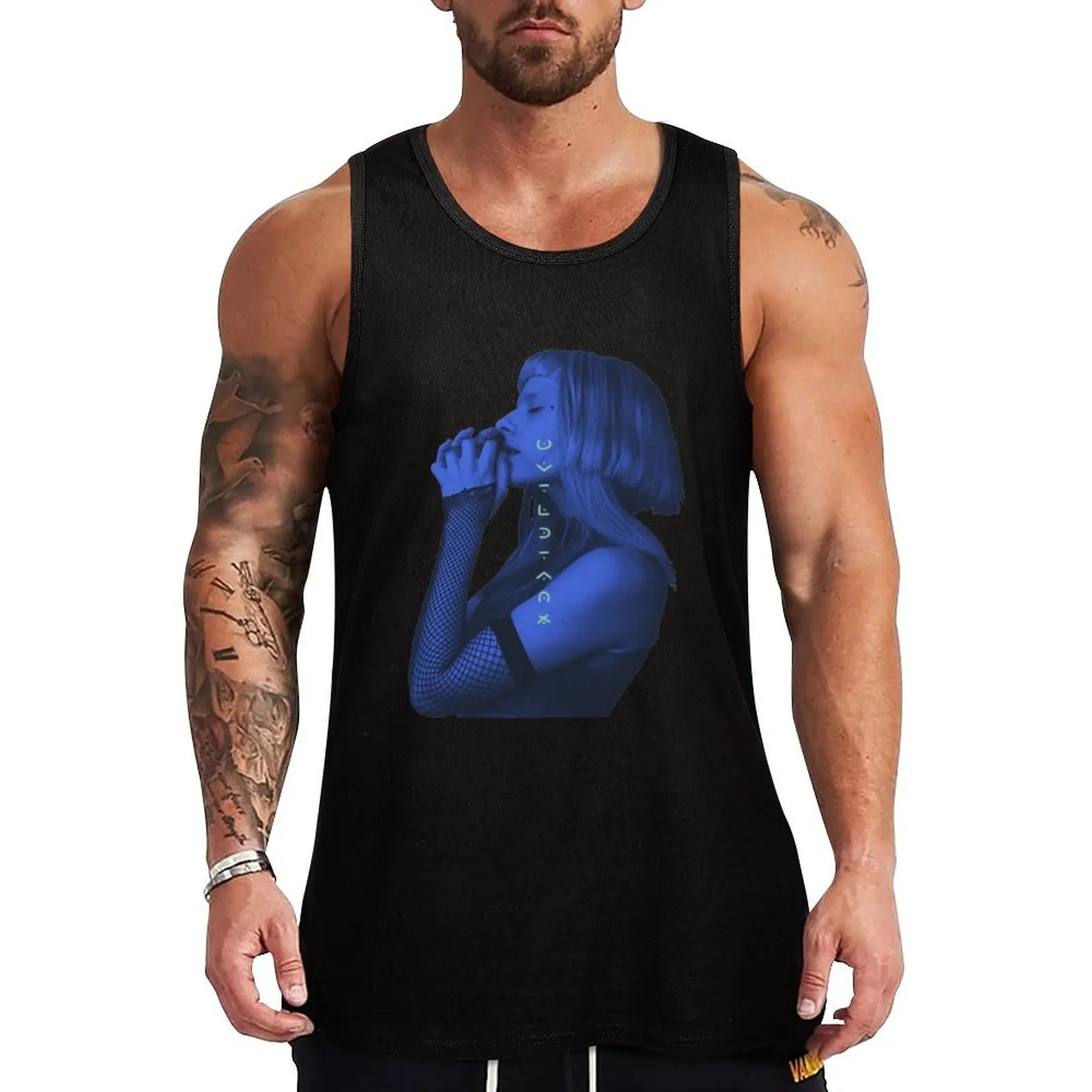 

Aurora Aksnes The Seed Tank Top Gym Muscle Tank Top Sleeveless Fitness Athletic Wear
