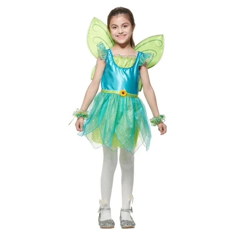 (#^.^#) 2026 New Reneefor Tinker Bell Halloween costume for s green Tinkerbell fancy dress →_→LOOK ME