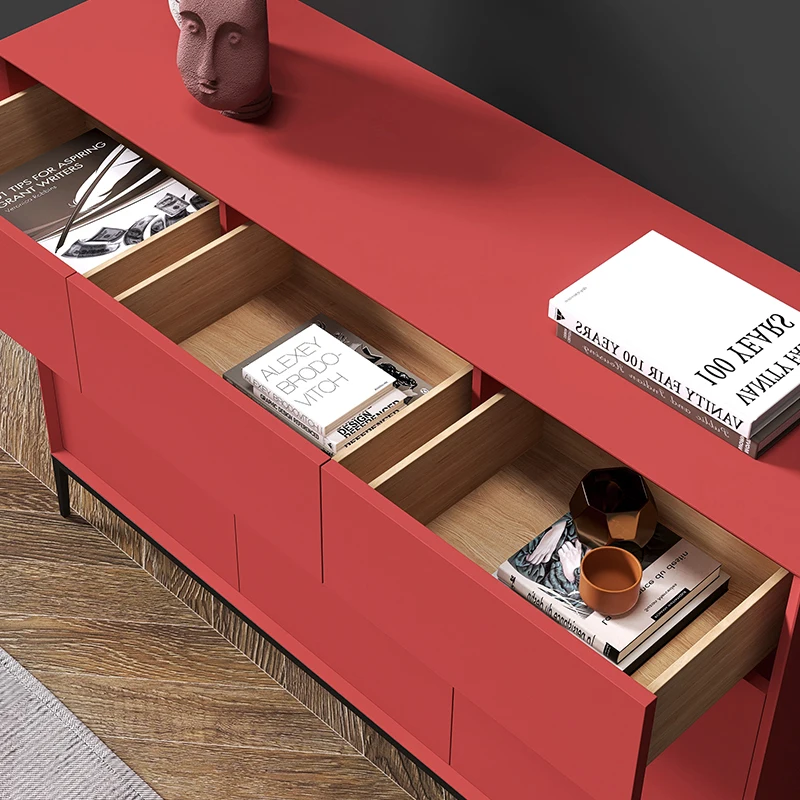 خزانة خذاء للتخزين المخفي تظهر غرفة المعيشة الحديثة رف الأحذية الإيطالي البسيط أثاث صانعي الأحذية العمودي الشمالي #5