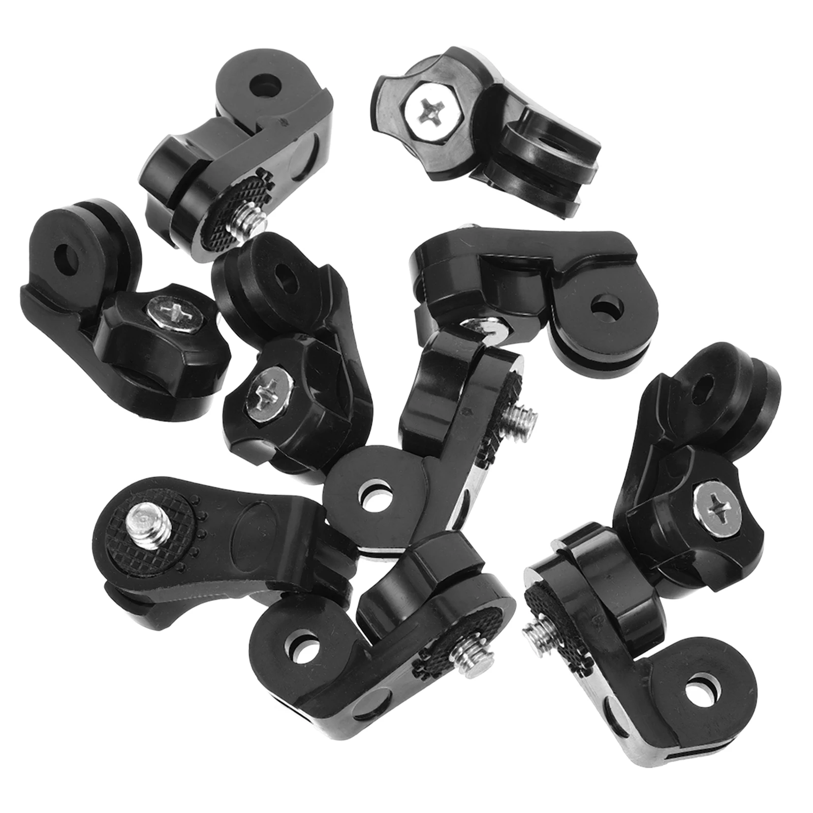 

10pcs Action Adapter Universal Screw Tripod Conversion Holder Dual Shooting Accessories Phone Clamp Vertical Stabilizer