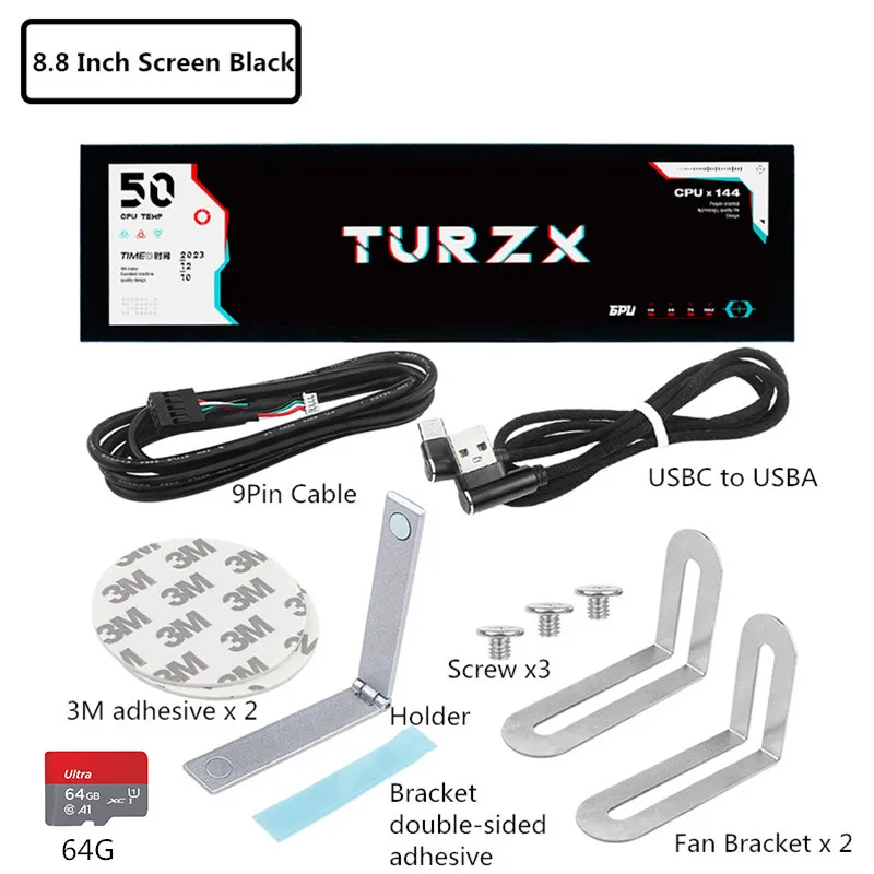 Variant: Blcak with 64G Card