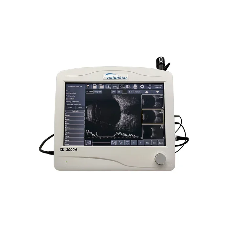 SK-3000ABP RetiWave1200 Portable All-in-one Professional Ophthalmic Eye Ultrasound Machine A B P Scanner