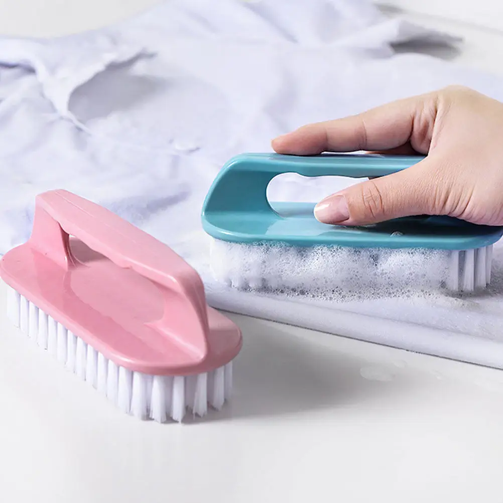 3Pcs Soft Hair Laundry Brush Compact PP Shoe Scrub Brush Clothes Washing Cleaning Tool Shoes Dedusting Brushes
