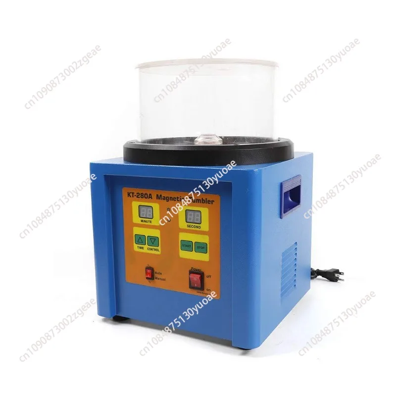 

Magnetic polishing machine Jewelry polishing grinder Automatic forward and reverse deburring