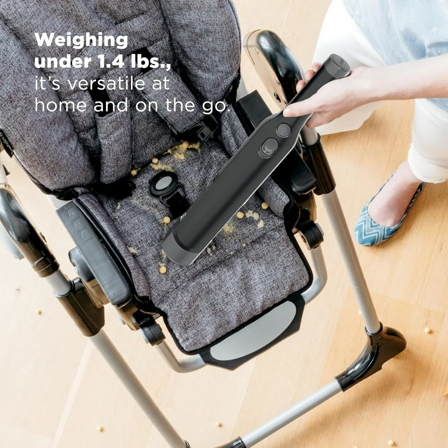 コードレスハンド掃除機、軽量で多用途、持ち運びに便利、1.4ポンド、ペットの毛にも強力な吸引力、充電ドック、ワンタッチゴミ捨て