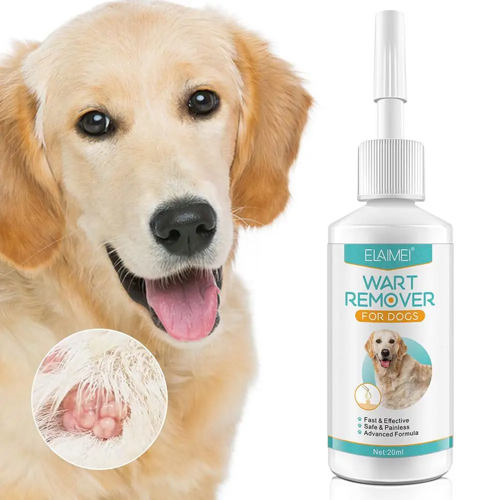 20ml Pet Warts Remover Liquid Dogs Skin Care Removal Cats Skin Treatments Moles Corns Papilloma Pet Against Liquid Care Clean