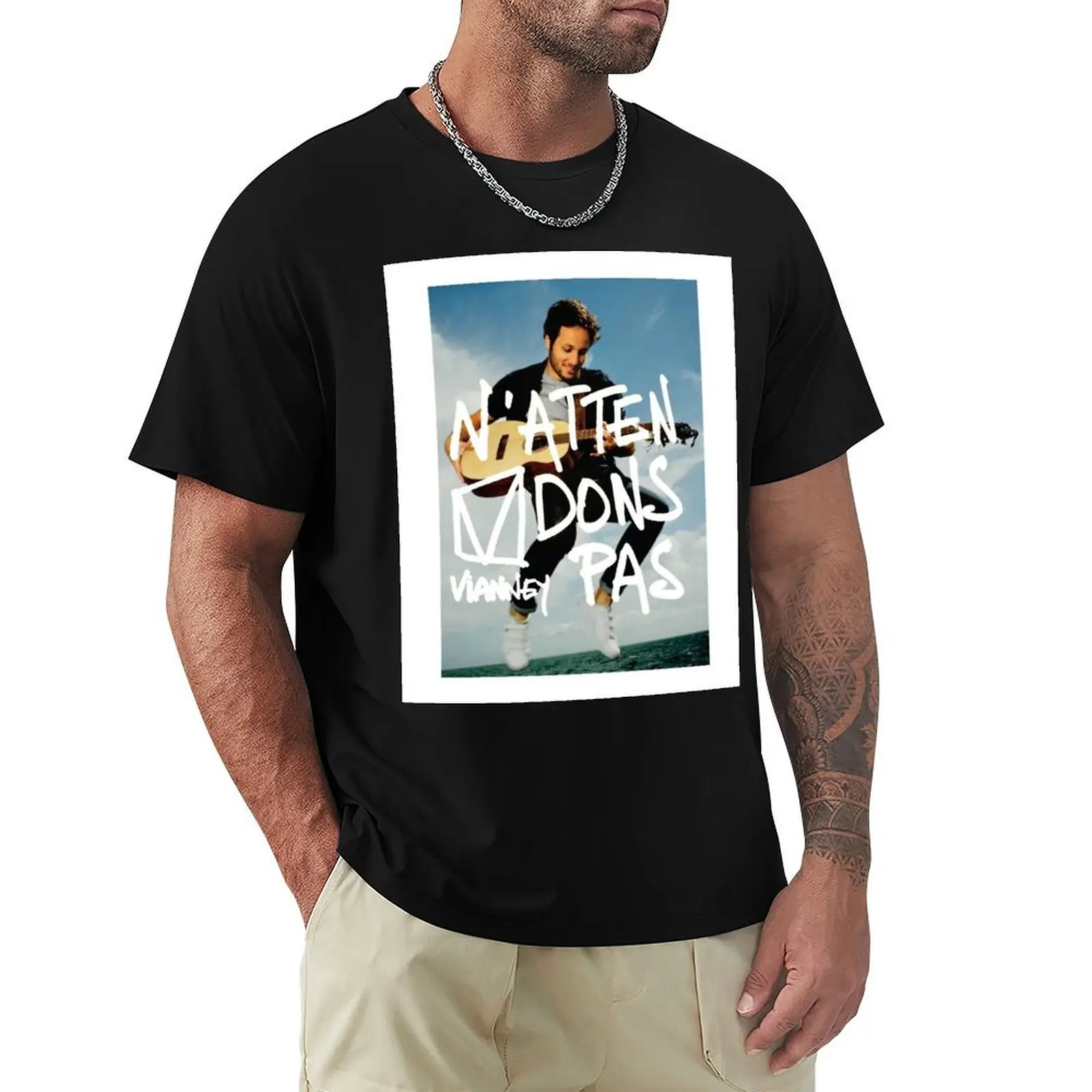 Camiseta VIANNEY Estilo Trabajo, Camiseta Casual