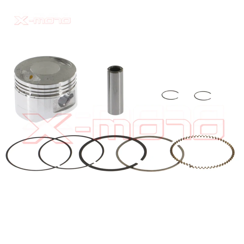 Motorcycle 54mm Piston 14mm Pin Piston Set For Lifan 138cc Air/Oil Cooling Horizontal Engines Dirt Pit Bike ATV Quad Parts