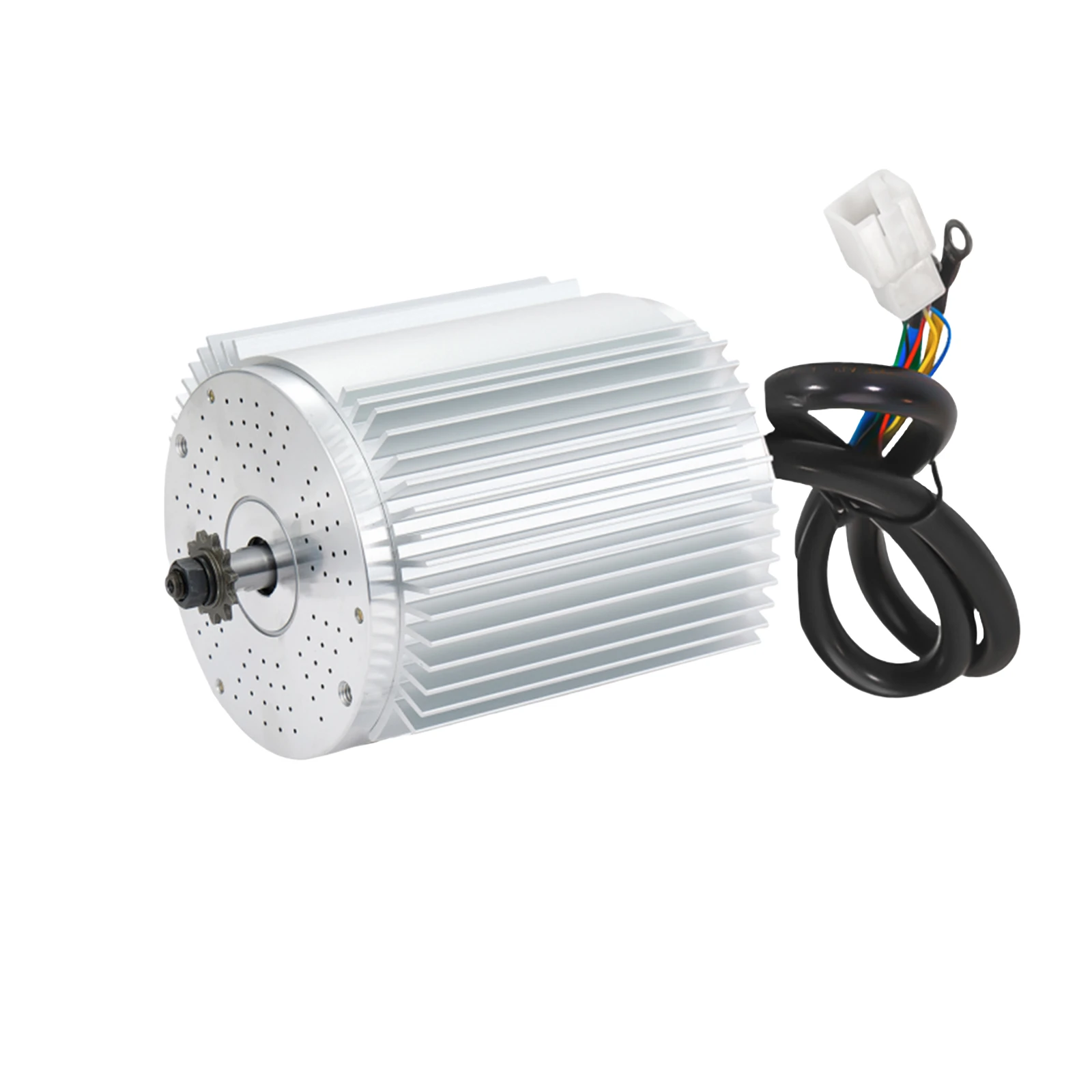 

MY1020 Brushless Motor 72V 3000W for Electric Bike Motorcycle E-Scooter Conversion Parts 2000W High Speed Motor with Heat Sink