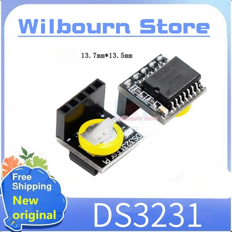 Own inventory Clock module series DS3231 DS1307 DS1302 DS3231 DS3231SN PCF8523T PCF8563T Rpi RTC module DS1307
