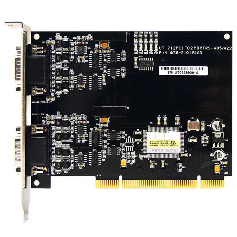 UT-712 PCI Serial Card PCI To 2 RS485/422 Expansion Card.