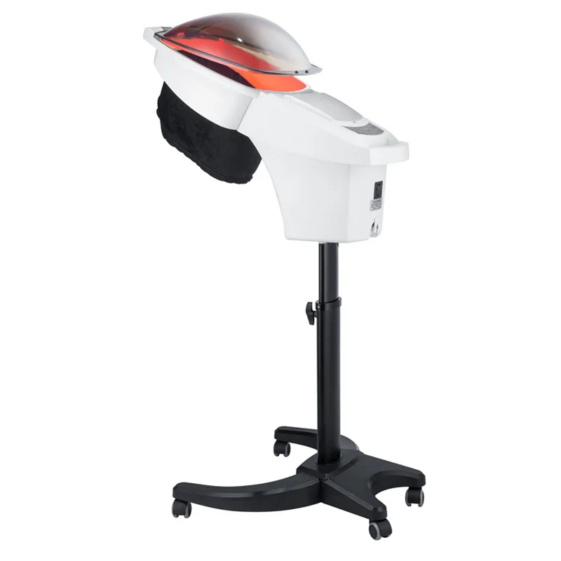 Full-Automatic Portable Light Ozone Hair Steamer with Stand and Micro Mist for Hair Treatment