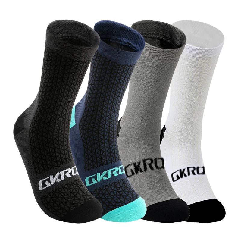 4 Pairs Team Cycling Socks Professional Sports Bike Socks High Quality Running Socks Basketball Socks Men Women