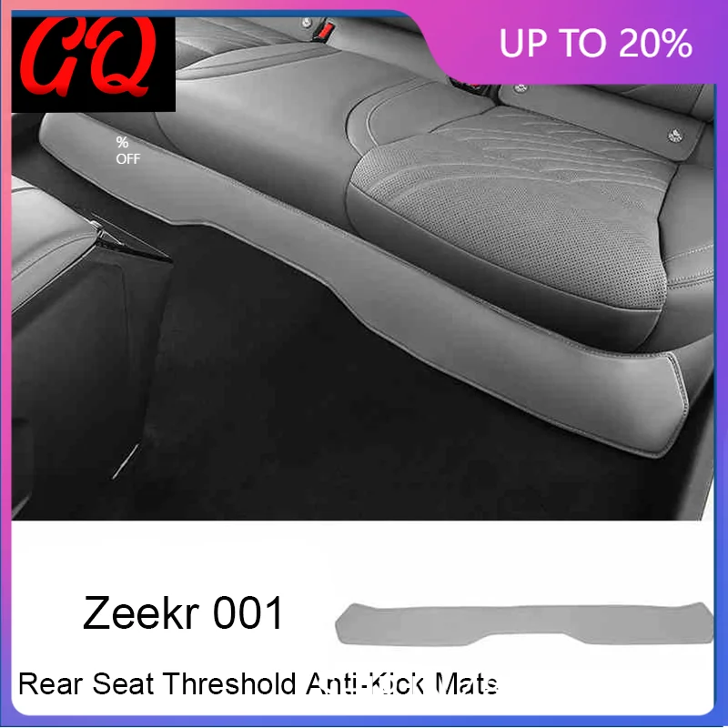

for Zeekr 001 2021-2024 Seat Anti-kick Mat Anti-dirty Mat Footchair Back Rear Seat Cushion Car Interior Accessories Supplies