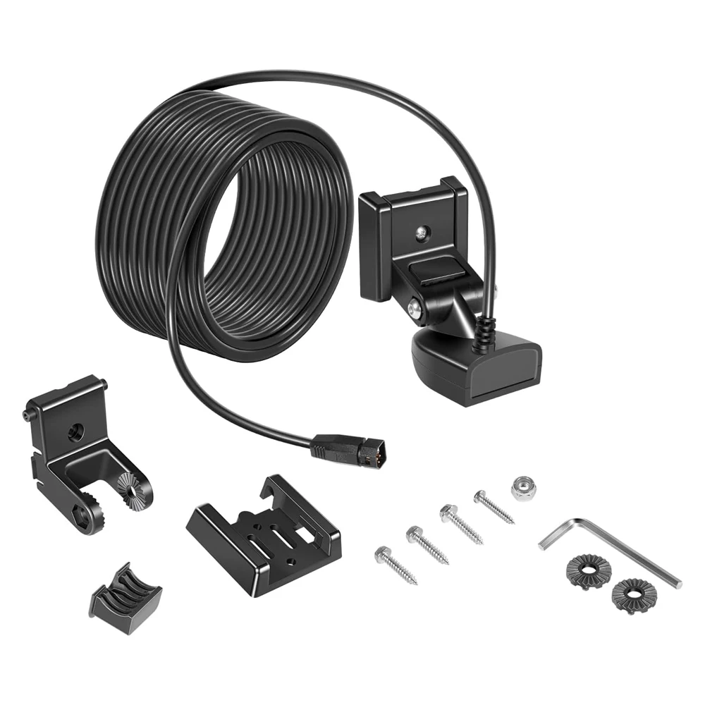 XNT-9-HW-T Transom Temperature Transducer & 720074-1 AS EC QDE Ethernet Adapter Cable for Humminbird Helix 5/7/8/9/10/12