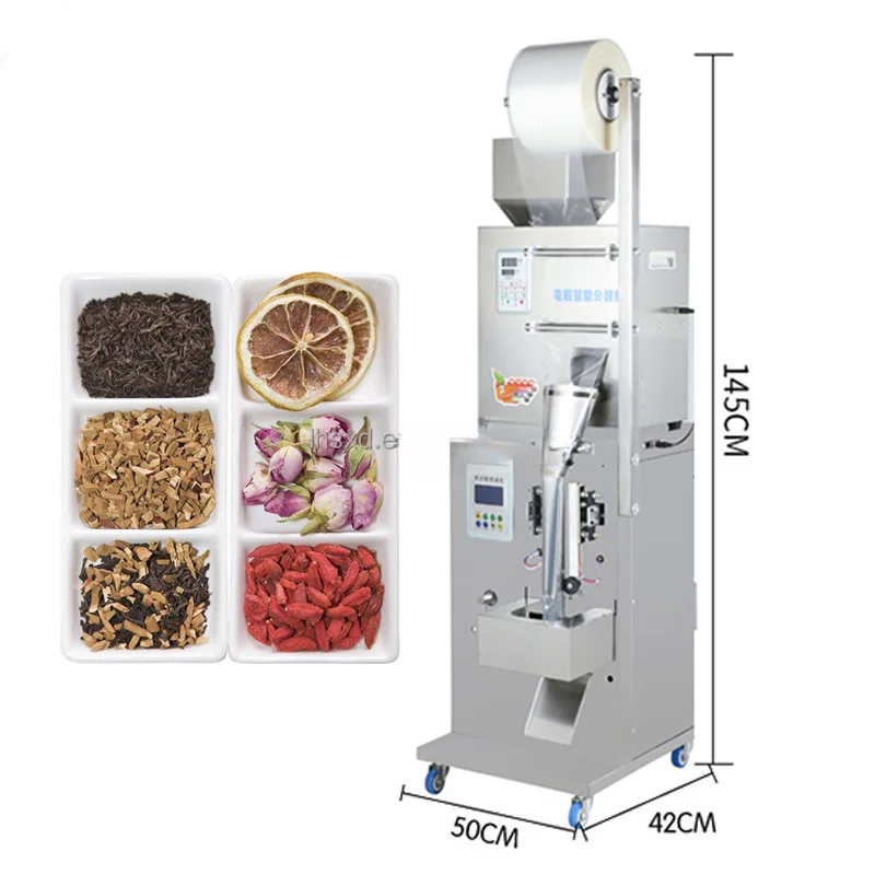 

sugar salt granule tea bag flower fruit tea bag nut food seasoning multifunctional packaging machine