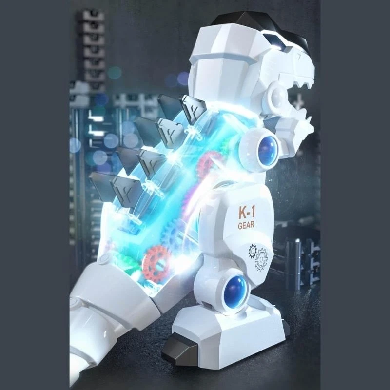 Đồ chơi Robot khủng long thực tế Đồ chơi khủng long đi bộ Đồ chơi giáo dục điện cho trẻ mới biết đi 15UB