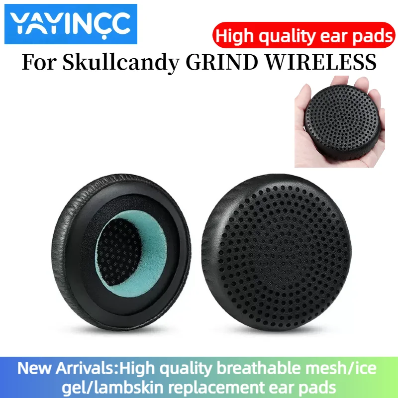 

YAYINCC Replacement Earpads Foam Ear Pads for Skullcandy GRIND WIRELESS Headphones Earmuff/Earphone Sleeve Headset