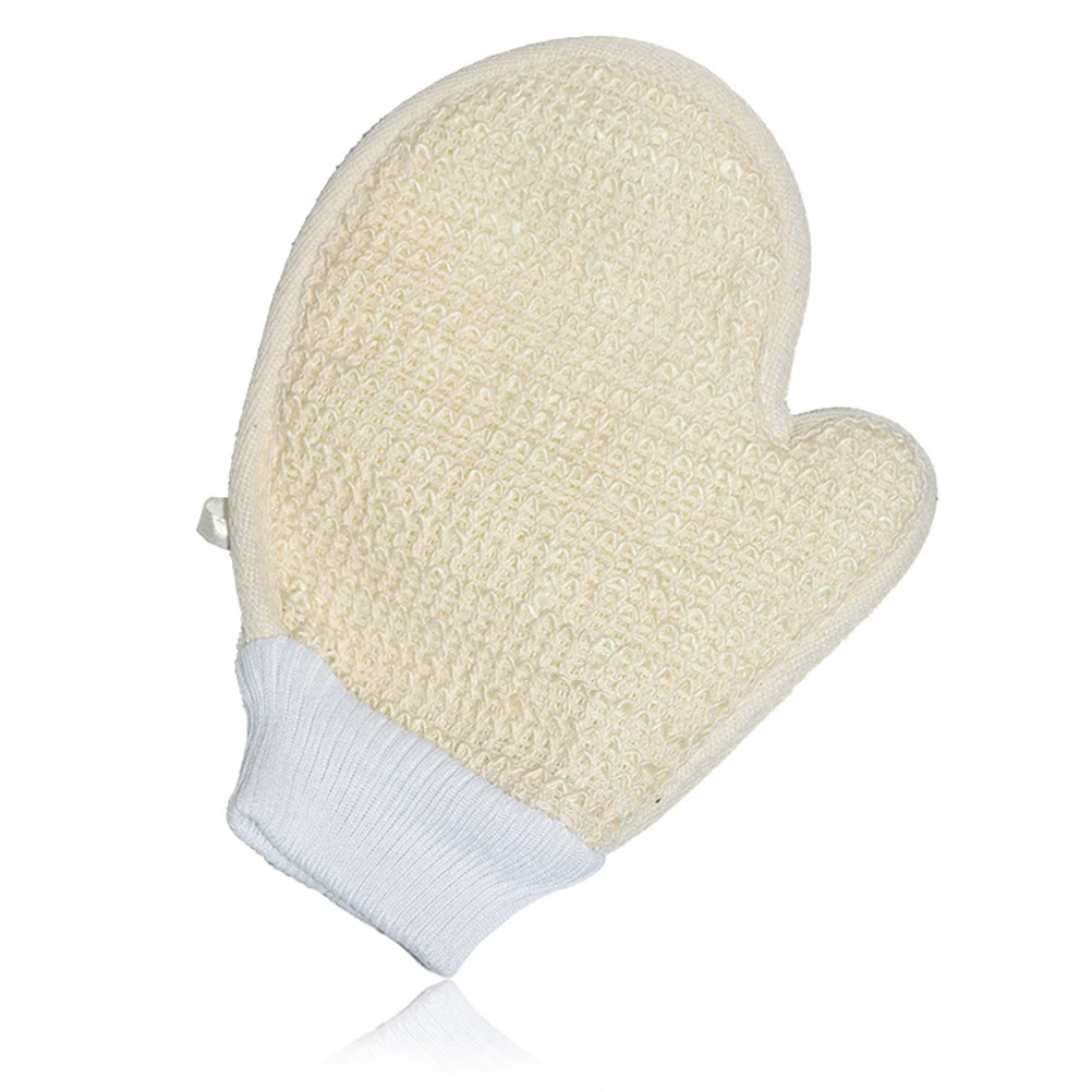 

4pcs Long Bath Glove Plant Numb Exfoliating Shower Scrubber Body Massage Bath Towel Deep Cleansing Mixed Color