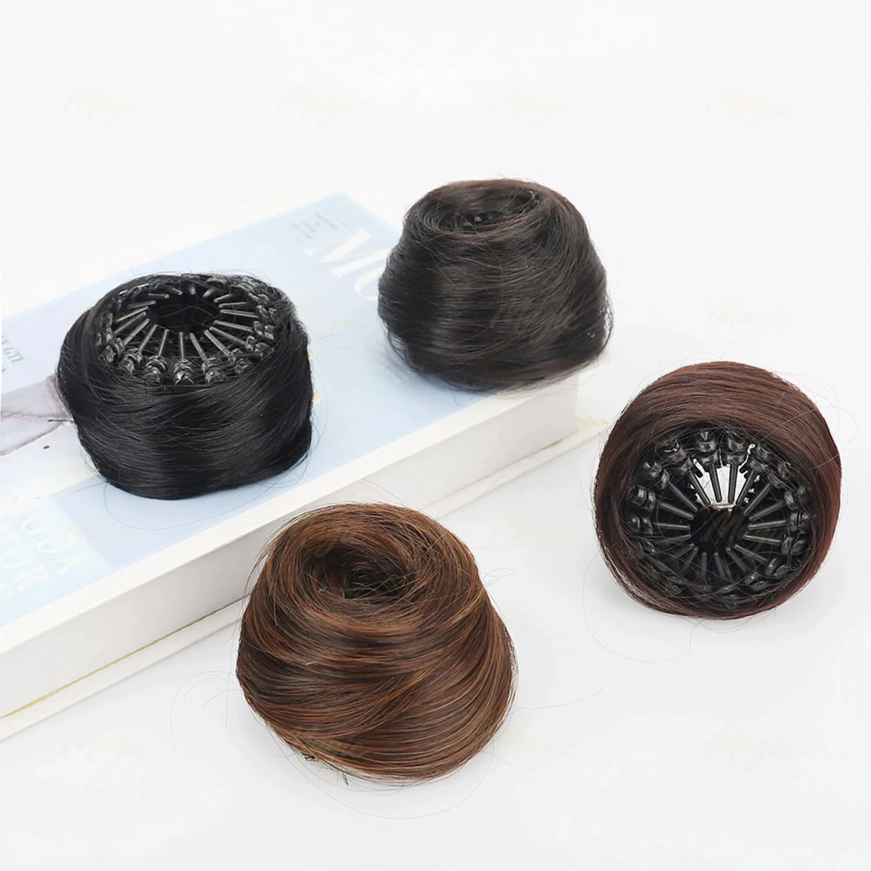 Thumbnail 4 - #90 Best Clip-In Chignon Hair Buns to Buy In 2026