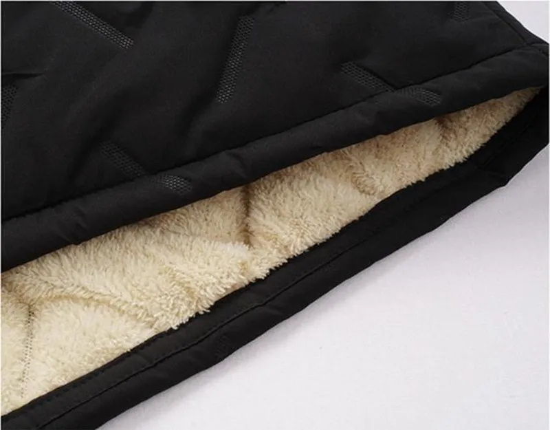 الشتاء الرجال صدرية دافئة سترة النسخة الكورية جيب سستة أكمام موضة الصوف مبطن رشاقته الوقوف طوق تشغيل أبلى