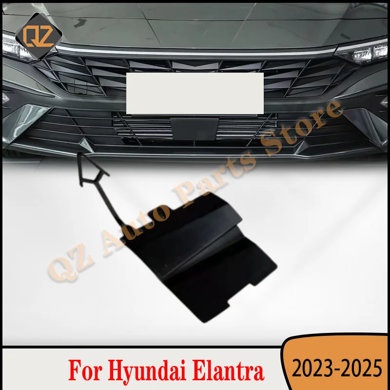 

86517-BU510 Auto New Trailer Cover Front Bumper Bar Towing Hitch Trolley Trim Cap For Hyundai Elantra 2023-2025