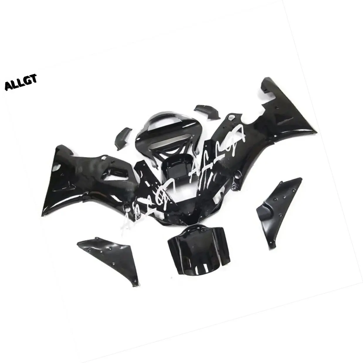 

Комплект глянцевых черных обтекателей (обвес) из АБС-пластика с покраской для мотоцикла YAMAHA YZF R1 2000-2001