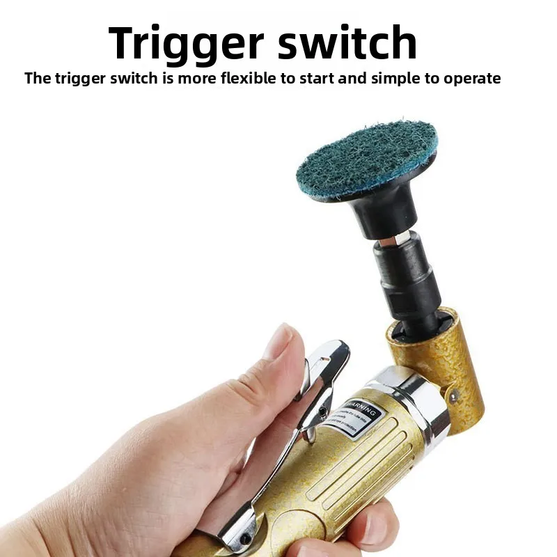 طاحونة زاوية هوائية 90 درجة، آلة صنفرة الزاوية اليمنى، آلة الصنفرة والتلميع، 3 مم 6 مم