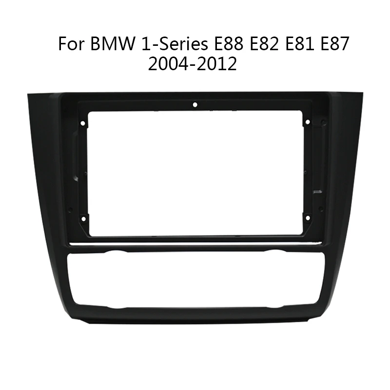 راديو السيارة اللفافة لسيارات BMW 1 Series E81 E82 E87 E88 2004-2012 مشغل الصوت الفيديو تثبيت داش الإطار جبل عدة