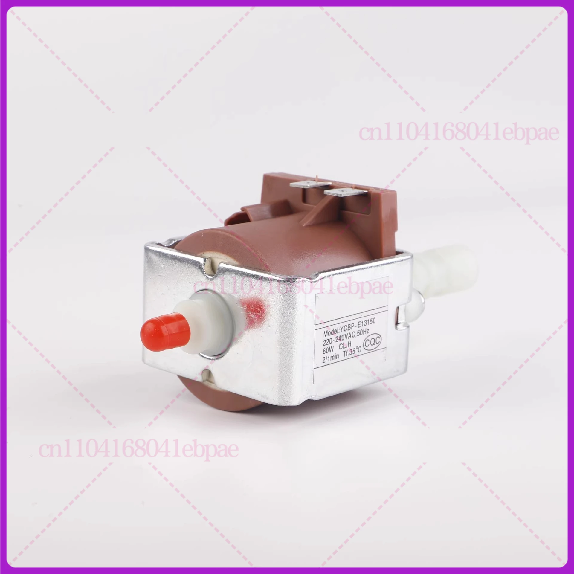 Pezzi di ricambio per macchina da caffè in ferro a vapore 220V YCBP-E13150 60W Pompa elettromagnetica a solenoide per macchina per la pulizia a vapore