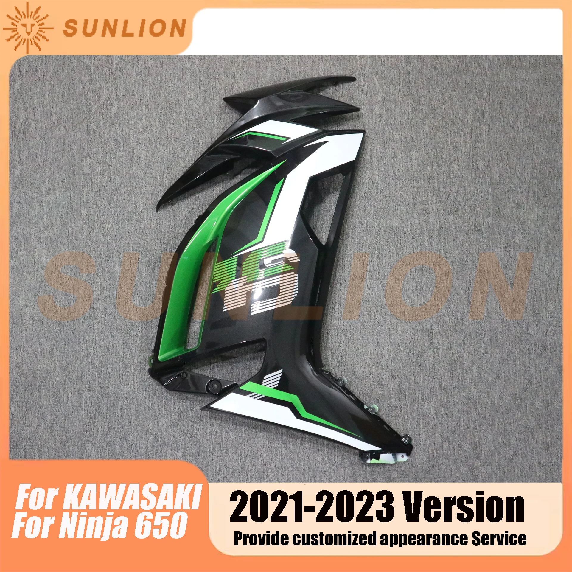 For KAWASAKI NINJA 650 2020 - 2023 Left Right Part Batwing Fairing Bodywork Panel ZX650 EX650 NINJA650 2020 2021 2022 2023