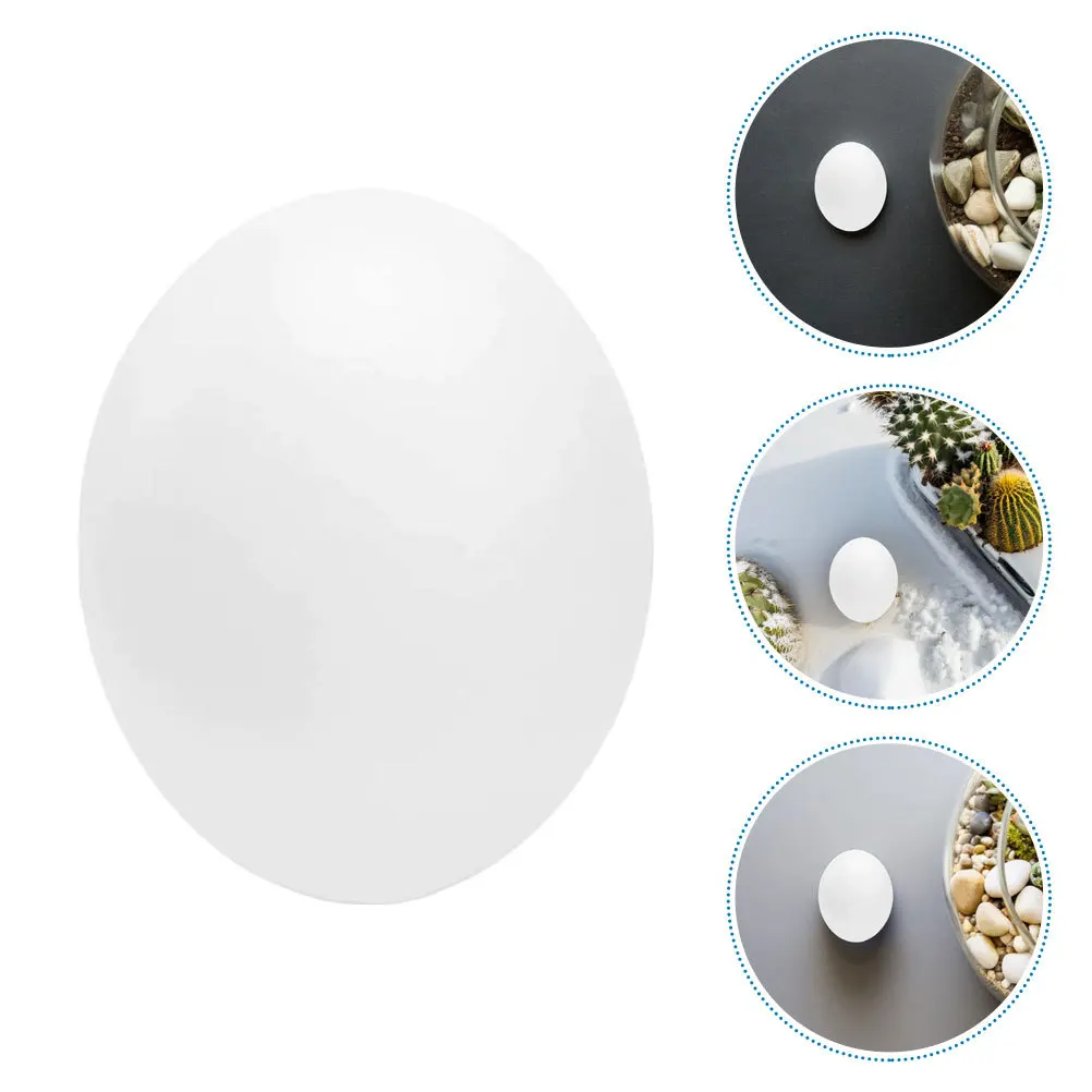 

12pcs Realistic Simulation Bird Eggs Wear-Resistant Plastic For Parrots Finches Lovebirds Breeding Nesting Hatching Cage