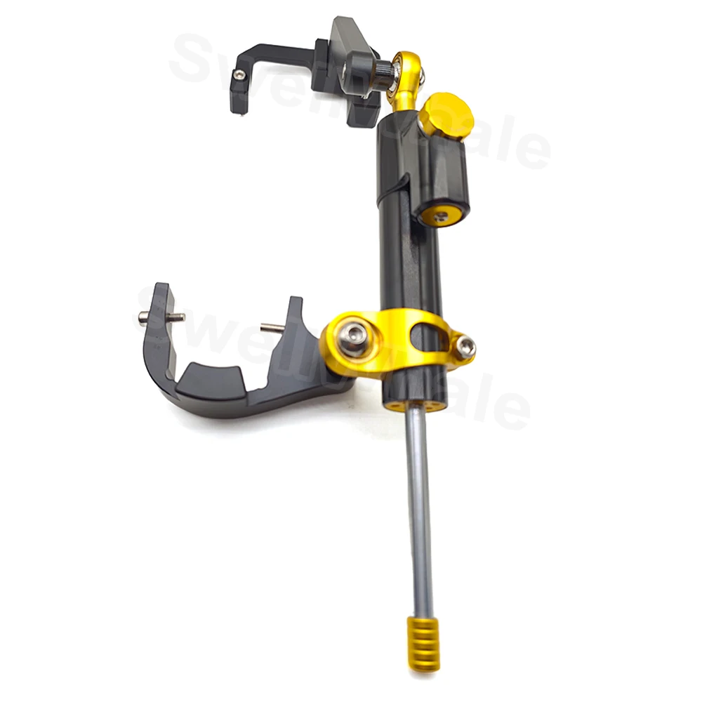 

New/Old Directional Steering Damper Bracket for VSETT 10+ Electric Scooter Spare Parts Carbon Fiber Motorcycle Steering Dampers