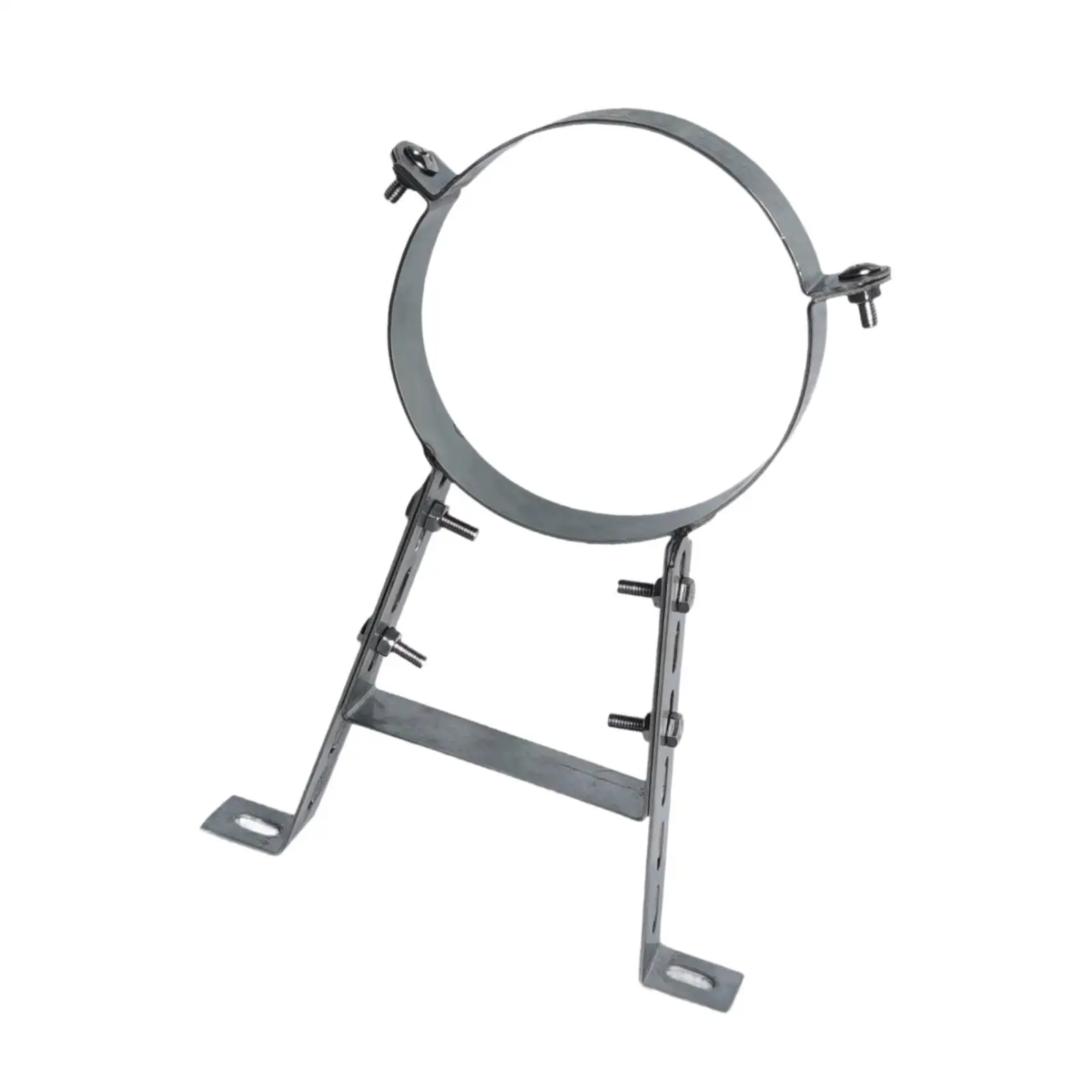 Chimney Pipe Bracket Fixed Holder 304 Stainless Steel Sturdy Support for Fireplace Pipes Wall Distance