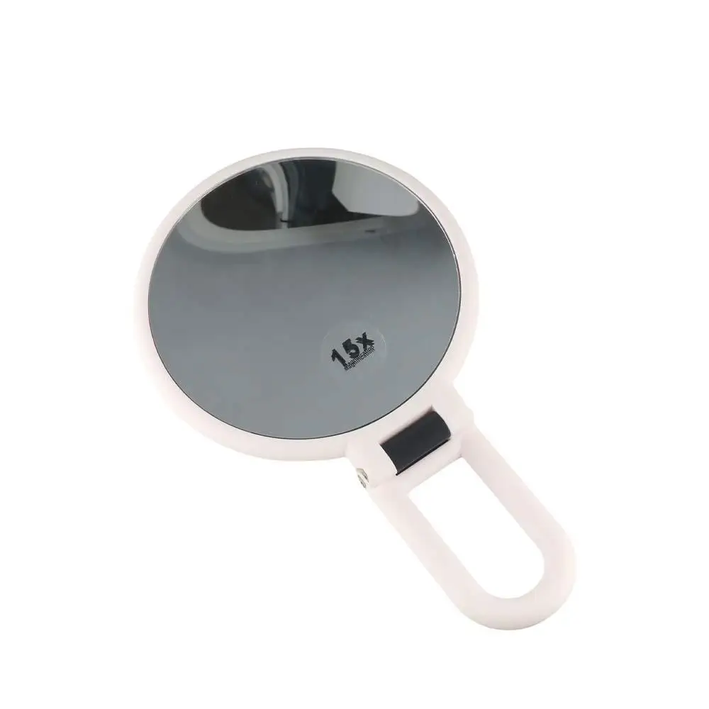 Geschenk für Sie, personalisierter Vergrößerungsspiegel, Vergrößerungsspiegel, Kosmetikspiegel, Reisezubehör, klappbarer Standspiegel