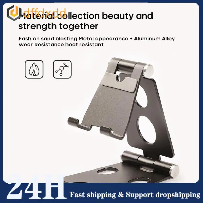 Adjustable Aluminum Tablet Stand for iPad Folding Tablet Desktop Holder Stand Support With Bag for