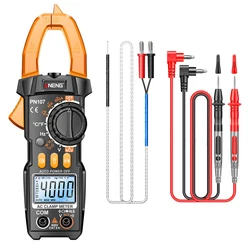 Digital Clamp Meter 600A AC Current Tester 4000 Counts Multimeter Electrical Tester LCD Display Professional Electrician Tools