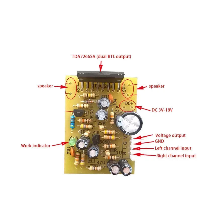 Nvarcher TEA5711 Radio Board High Sensitivity FM Stereo