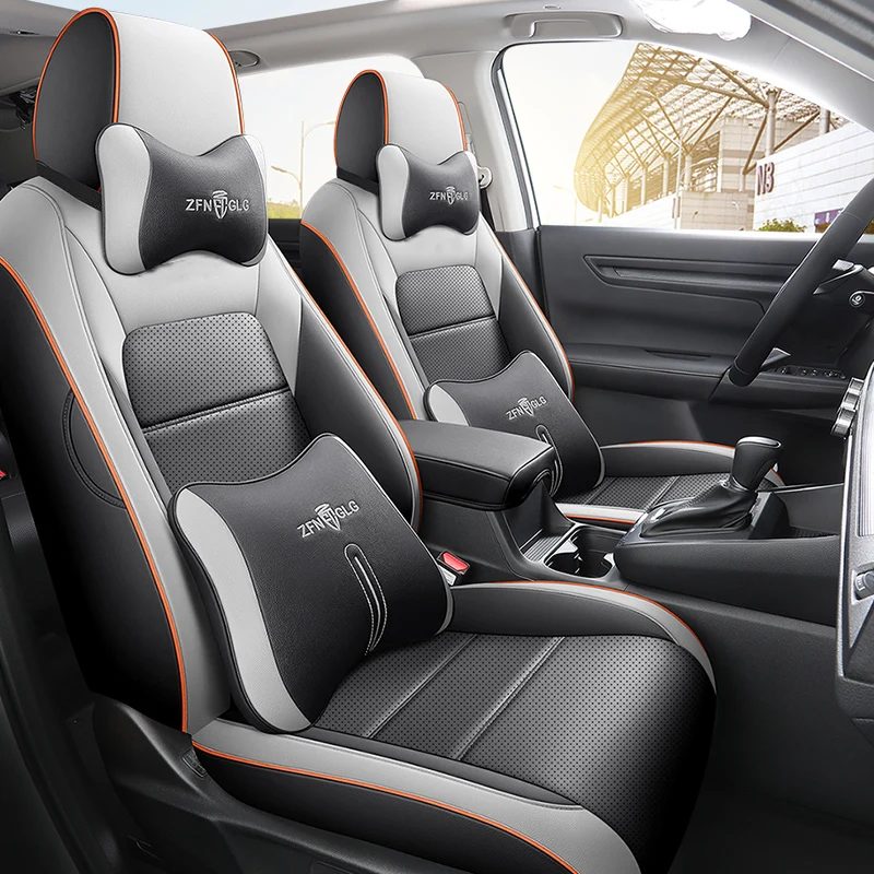 Autocovers Car Seat Cover Leather Specific Custom For Honda CRV 2023-2026 Seal Full Covered with Front /Rear Full Complete Set