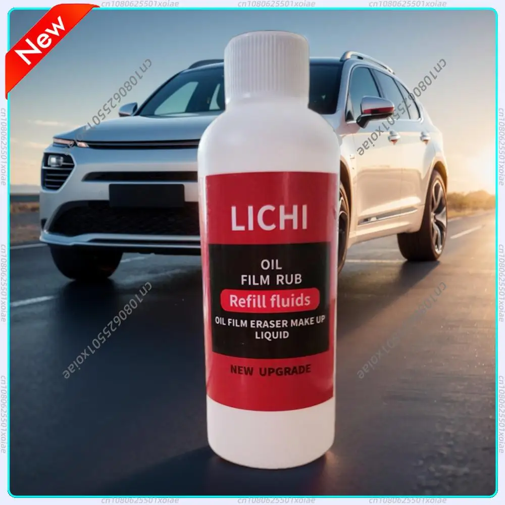1-10PCS 100ml Auto Glass Oil Refill Oil Film Cleaner Remover Car Windshield Cleaner Liquid Windshield Oil Film Removal
