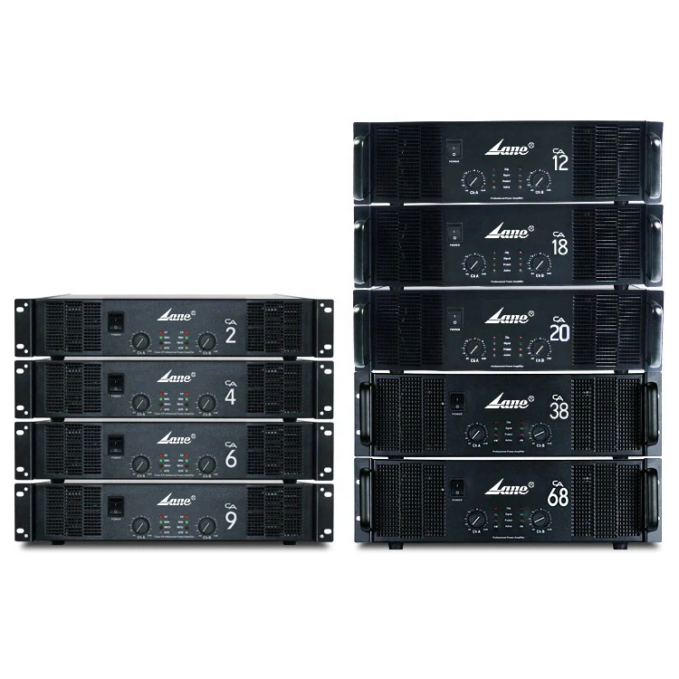 Lane CA68 New 10000 Watt Power Amplifier With High Quality