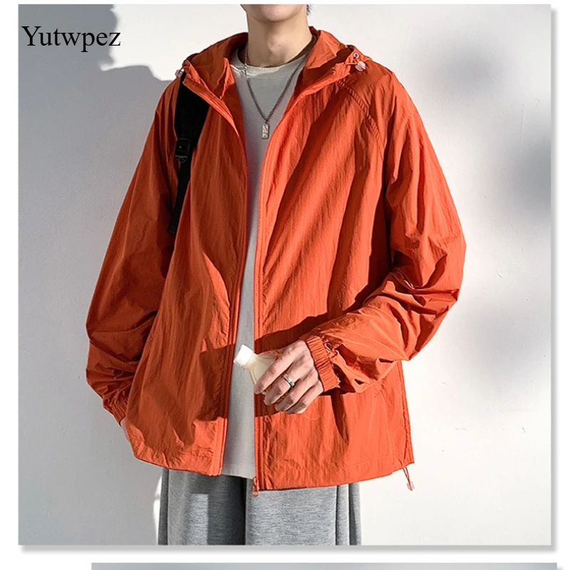 

Icy Silk Sun Protection Jacket for Men Women Ultra Thin Breathable Quick Dry Skin Coats Unisex Outdoor Fishing Casual Thin Coat