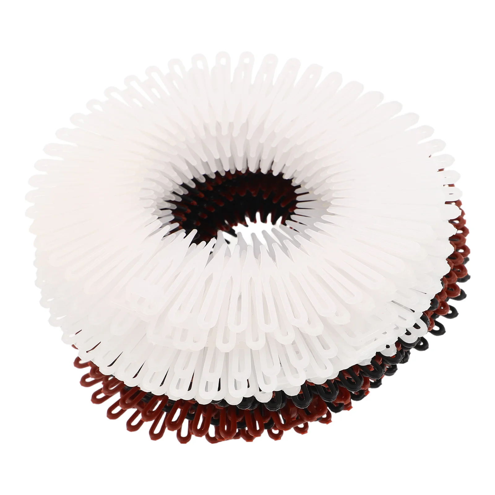 

30pcs Elastic Hair Comb For Women Non-Slip Adjustable Circle Tooth Headband Portable Styling Tool For Yoga Exercise Invisible